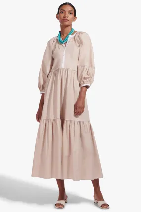 DEMI DRESS | BISCOTTI WHITE
