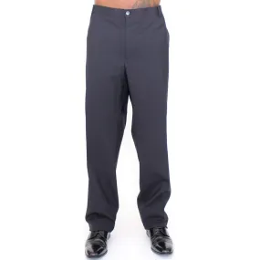 Dolce & Gabbana Elegant Pleated Black Wool Trousers