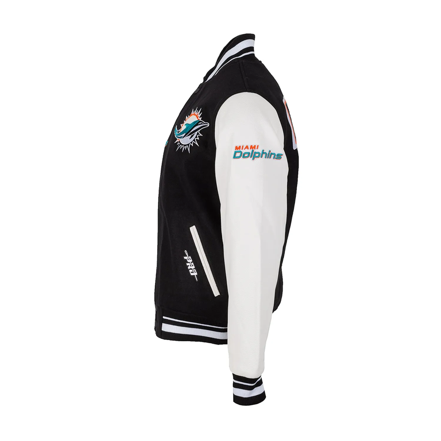 Dolphins Split Logo Varsity Jacket  - Mens