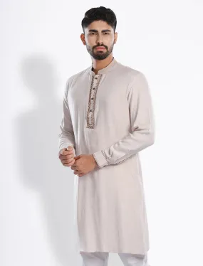 Embroidered Short Slim Fit Panjabi