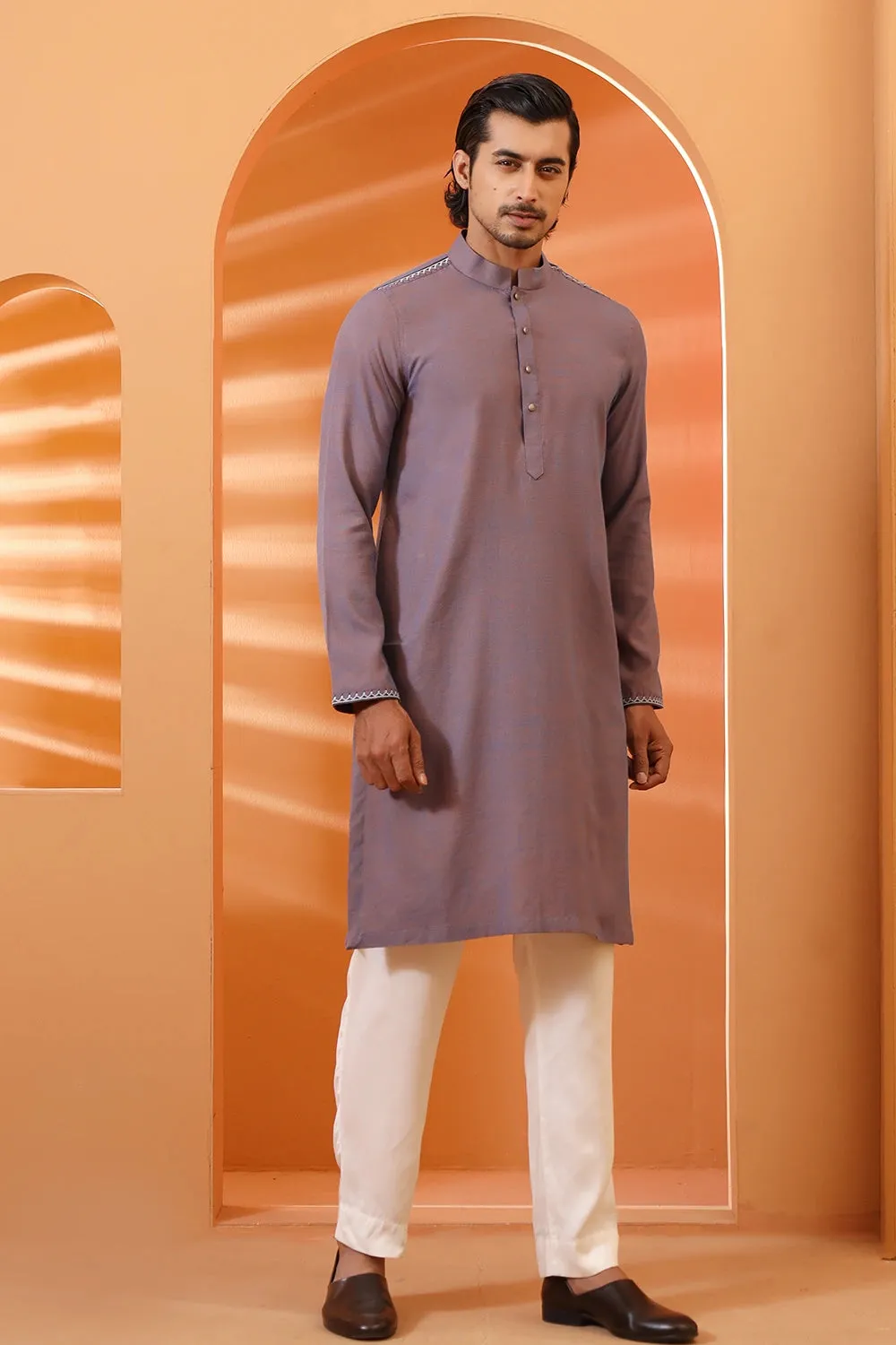 Embroidered Slim Fit Panjabi