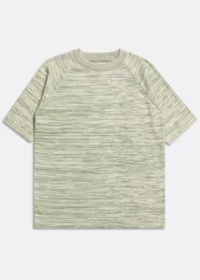 Far Afield Newport Knitted Top Twisted Yarn Turf Green