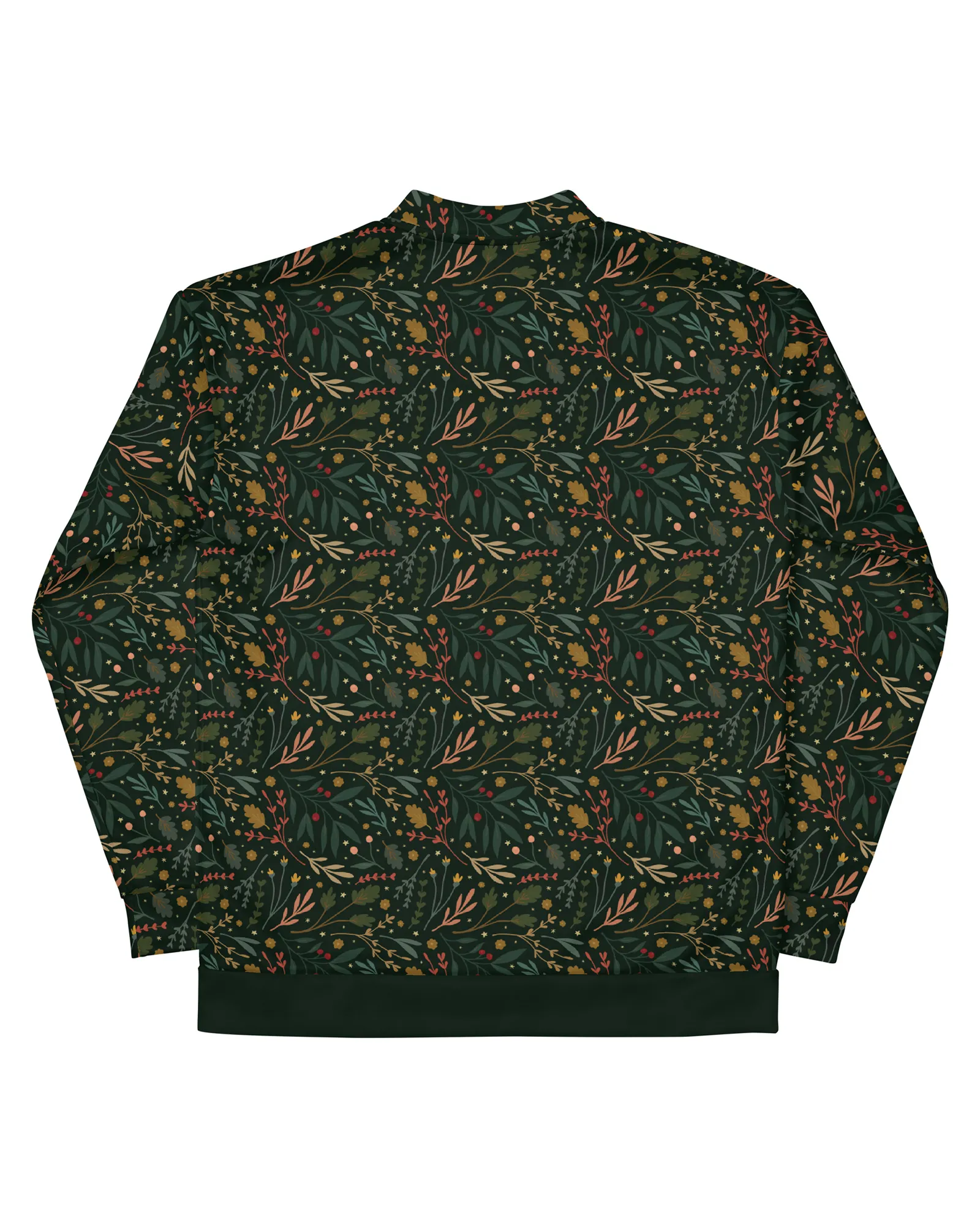 Festive Flora Bomber Jacket