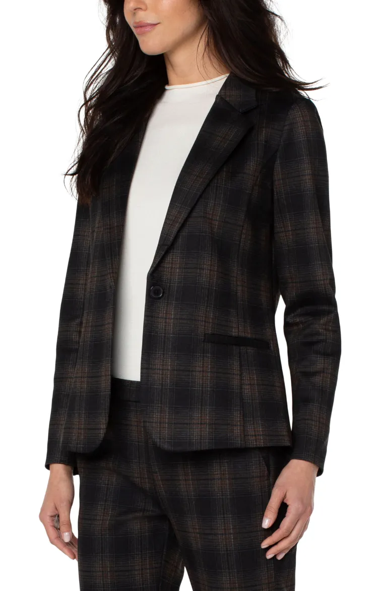 Fitted Blazer - Coffee Bean