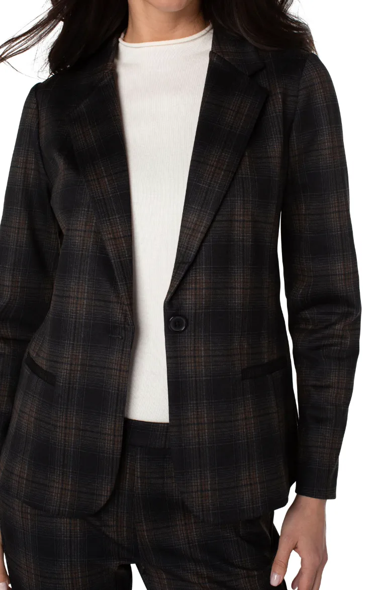 Fitted Blazer - Coffee Bean