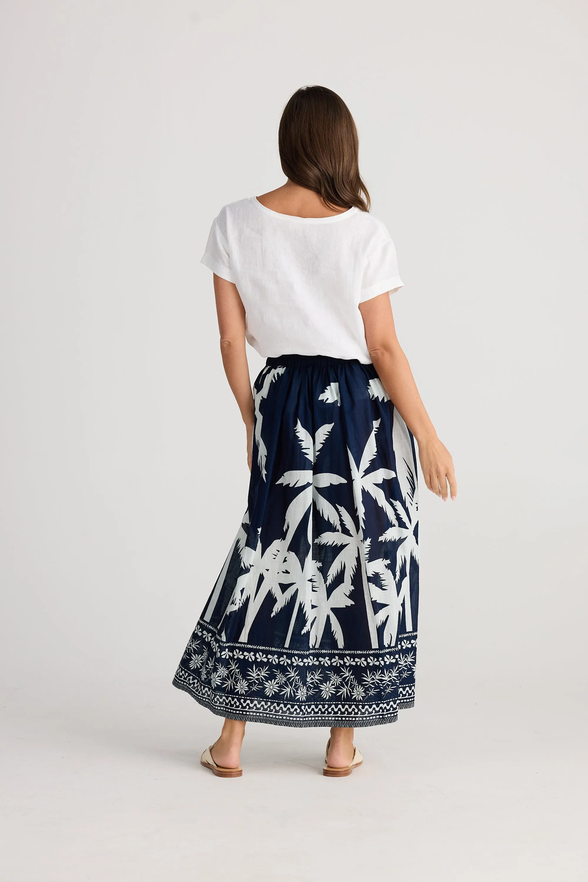 Fly Away Skirt - Blue Haven