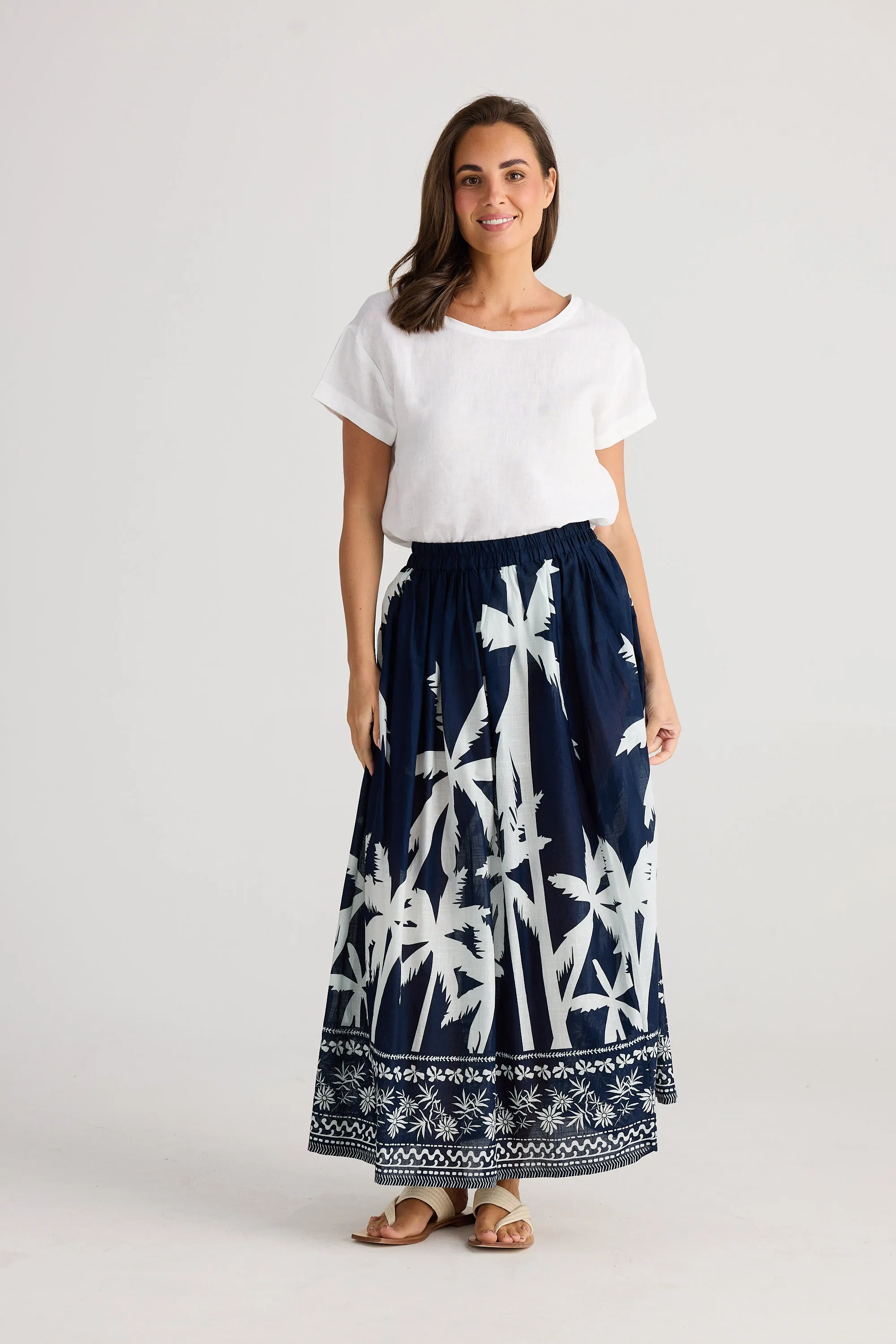 Fly Away Skirt - Blue Haven