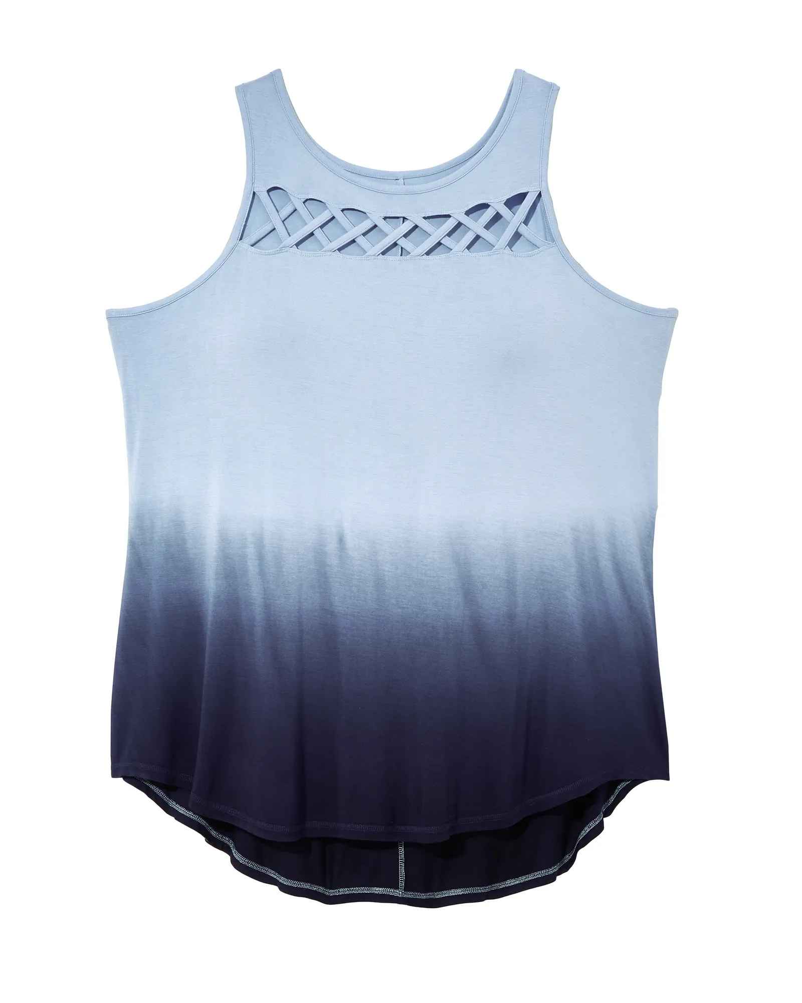 Forrest Tank | Navy / Light Blue
