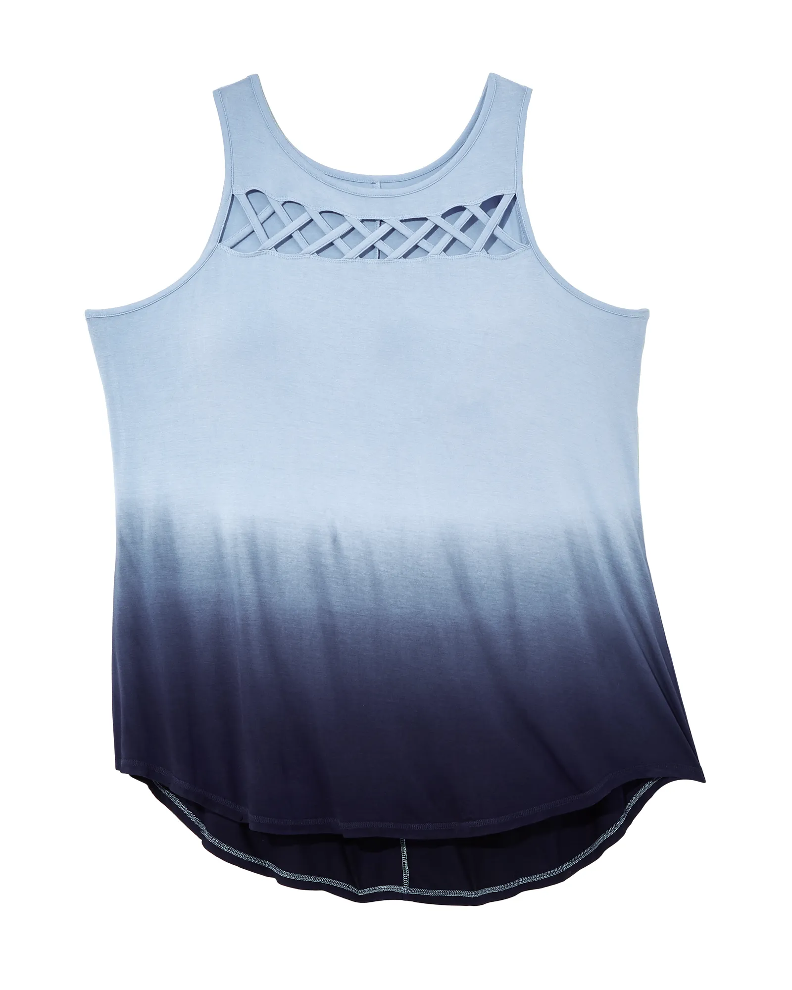Forrest Tank | Navy / Light Blue