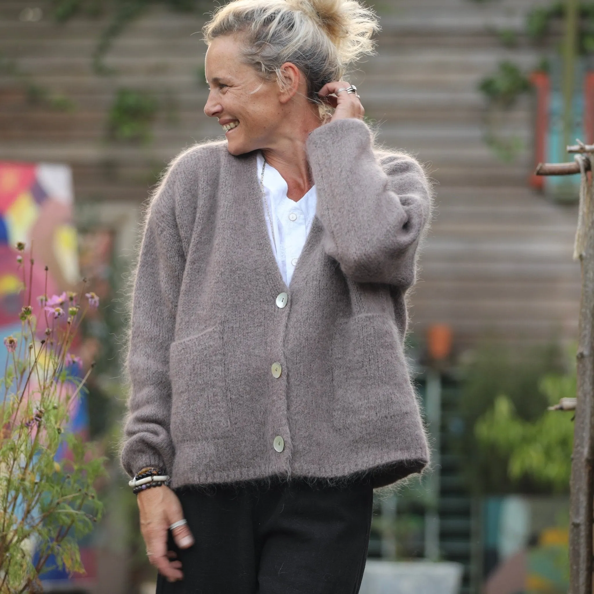 Gilet Eve Moka