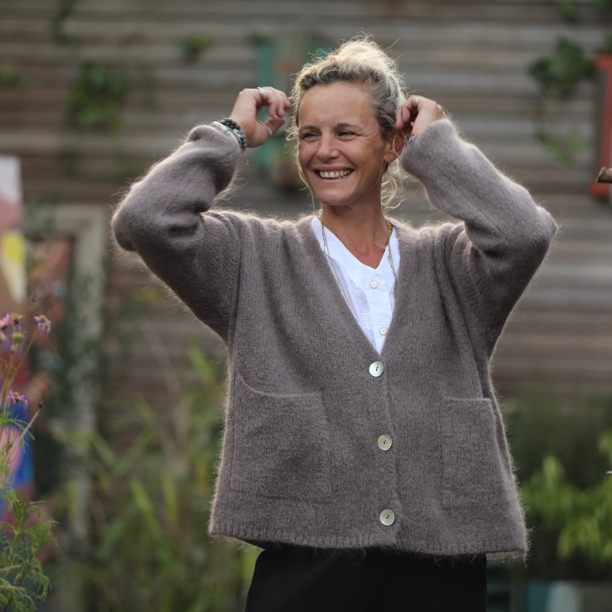 Gilet Eve Moka