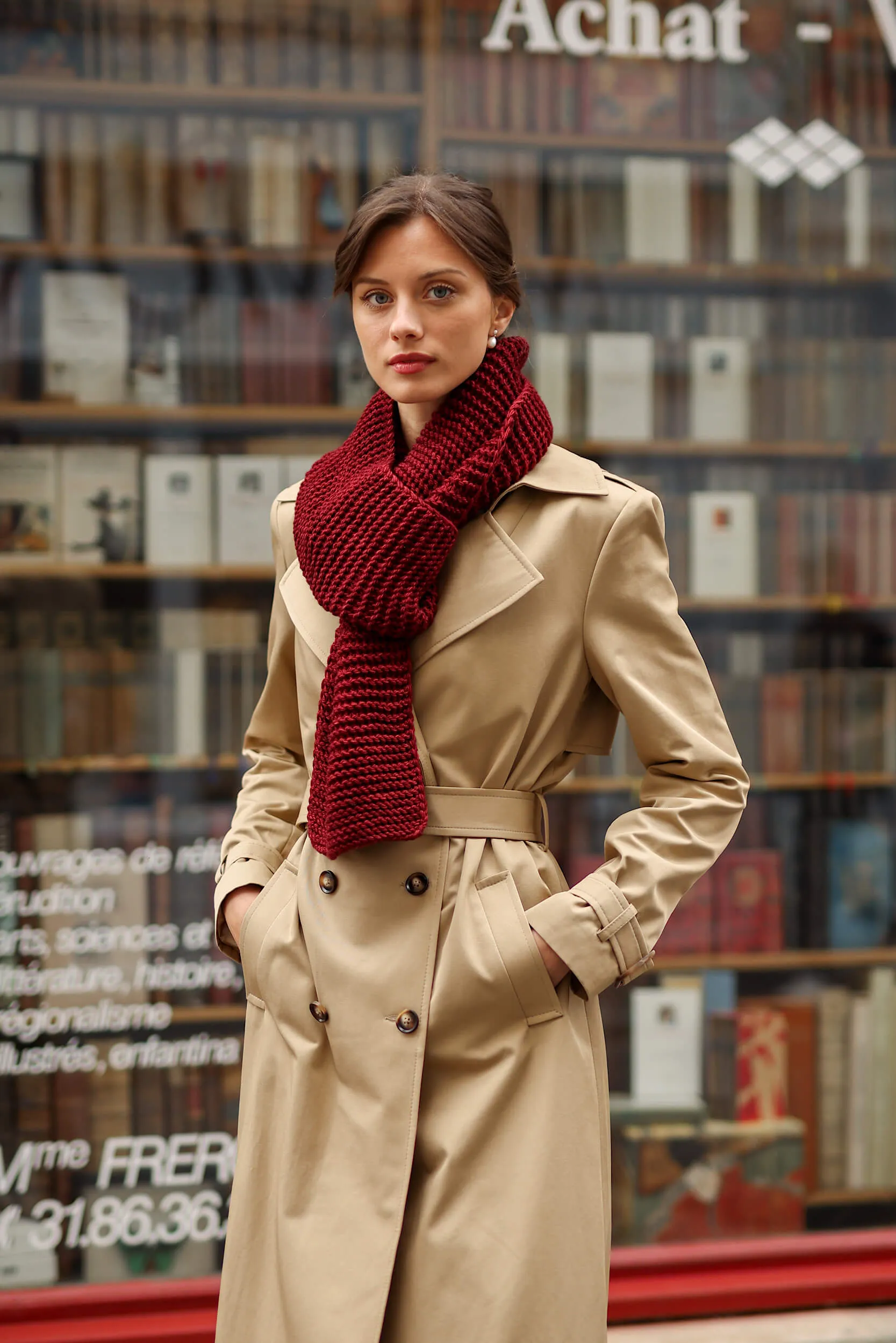 Gillian Handknit Scarf