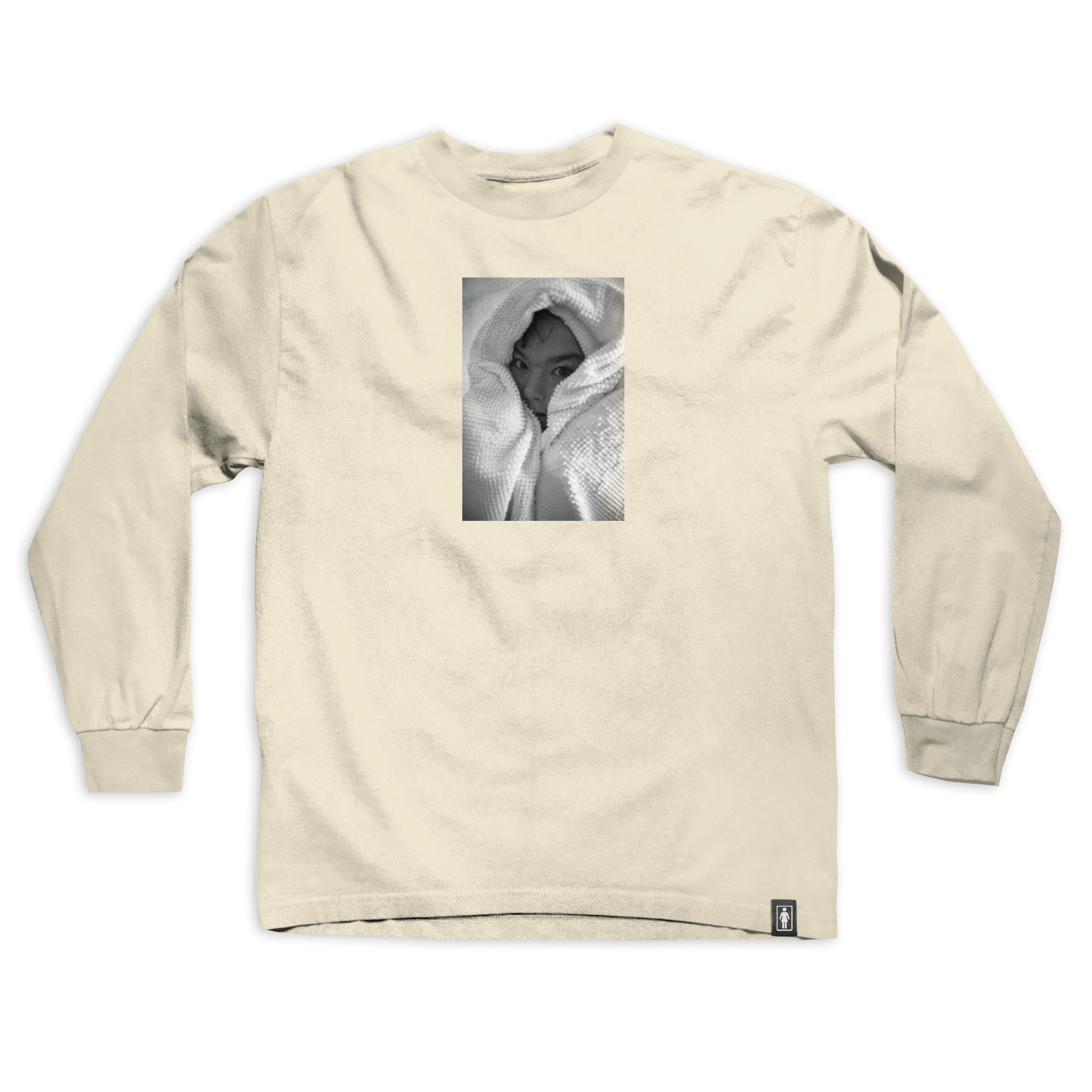 Girl Shot by Spike Bjork LS Tee Ivory