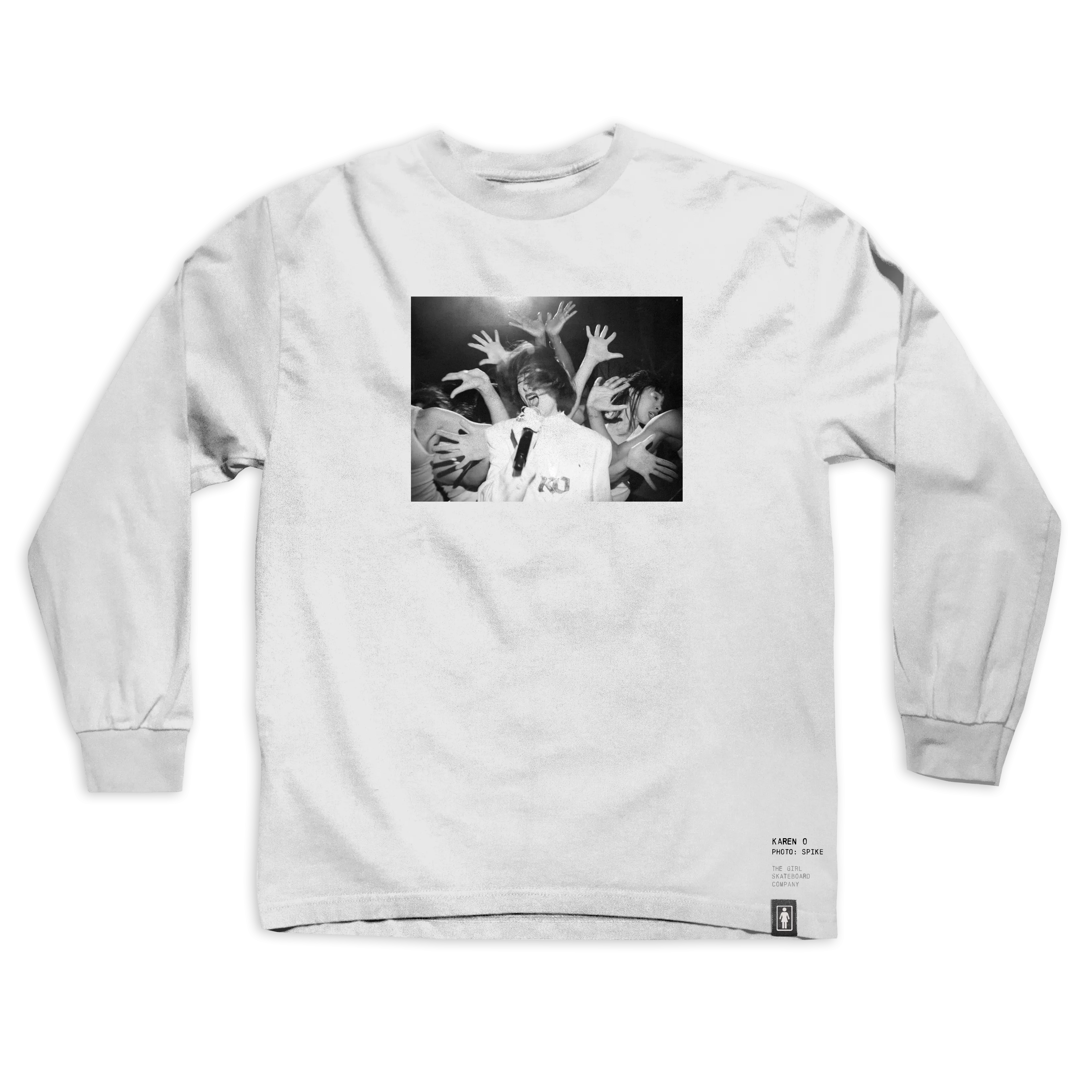Girl Shot by Spike Karen O LS Tee Bone