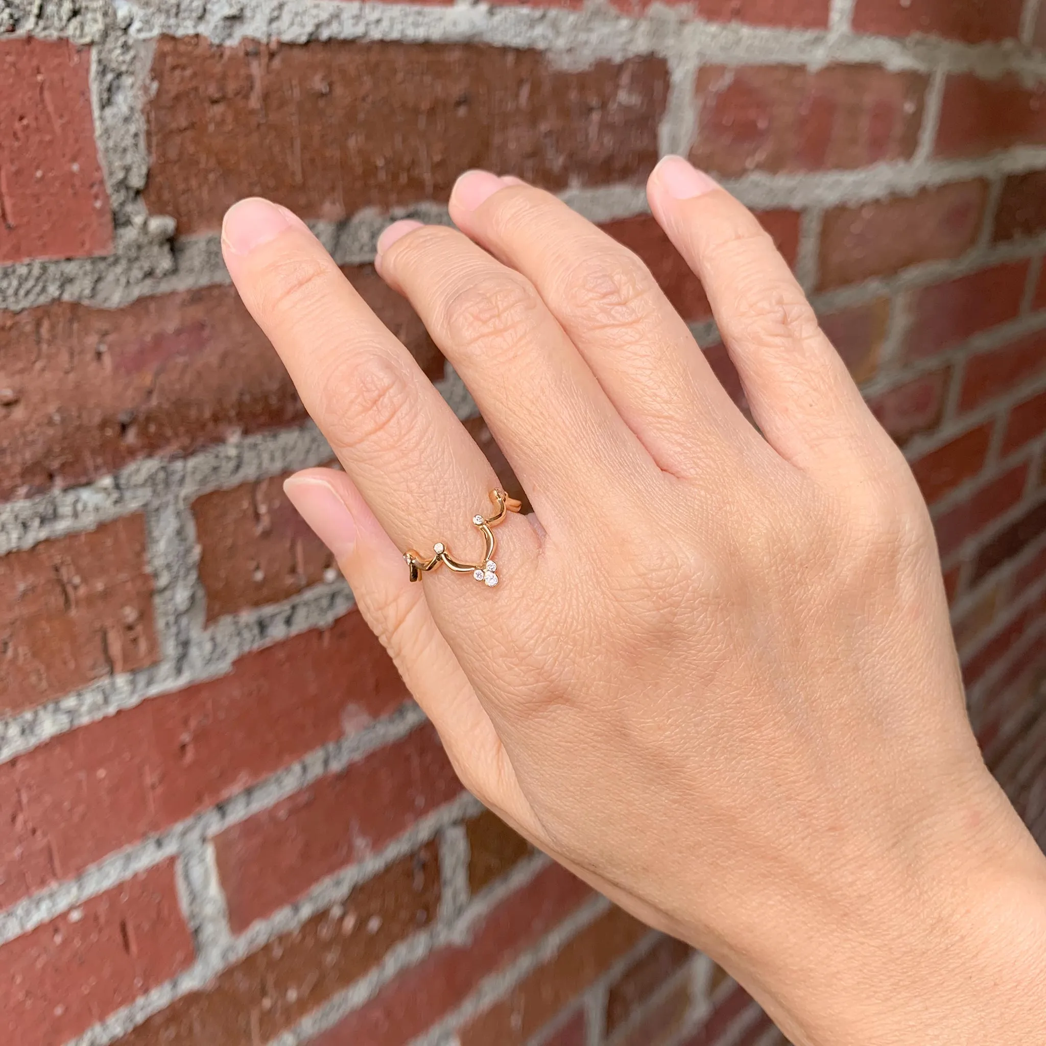 graceline　gilet ring /スタッキングジレリング