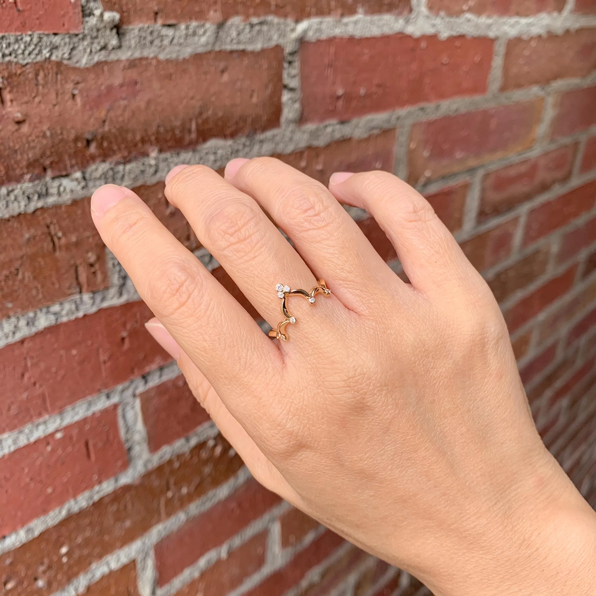 graceline　gilet ring /スタッキングジレリング