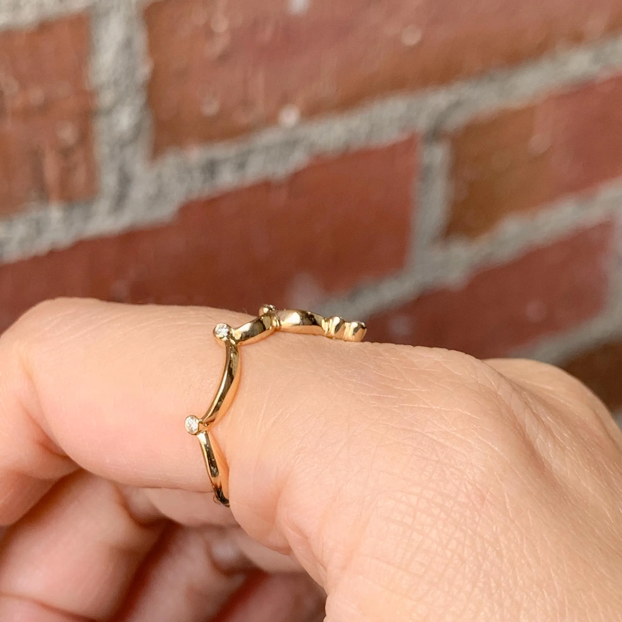 graceline　gilet ring /スタッキングジレリング
