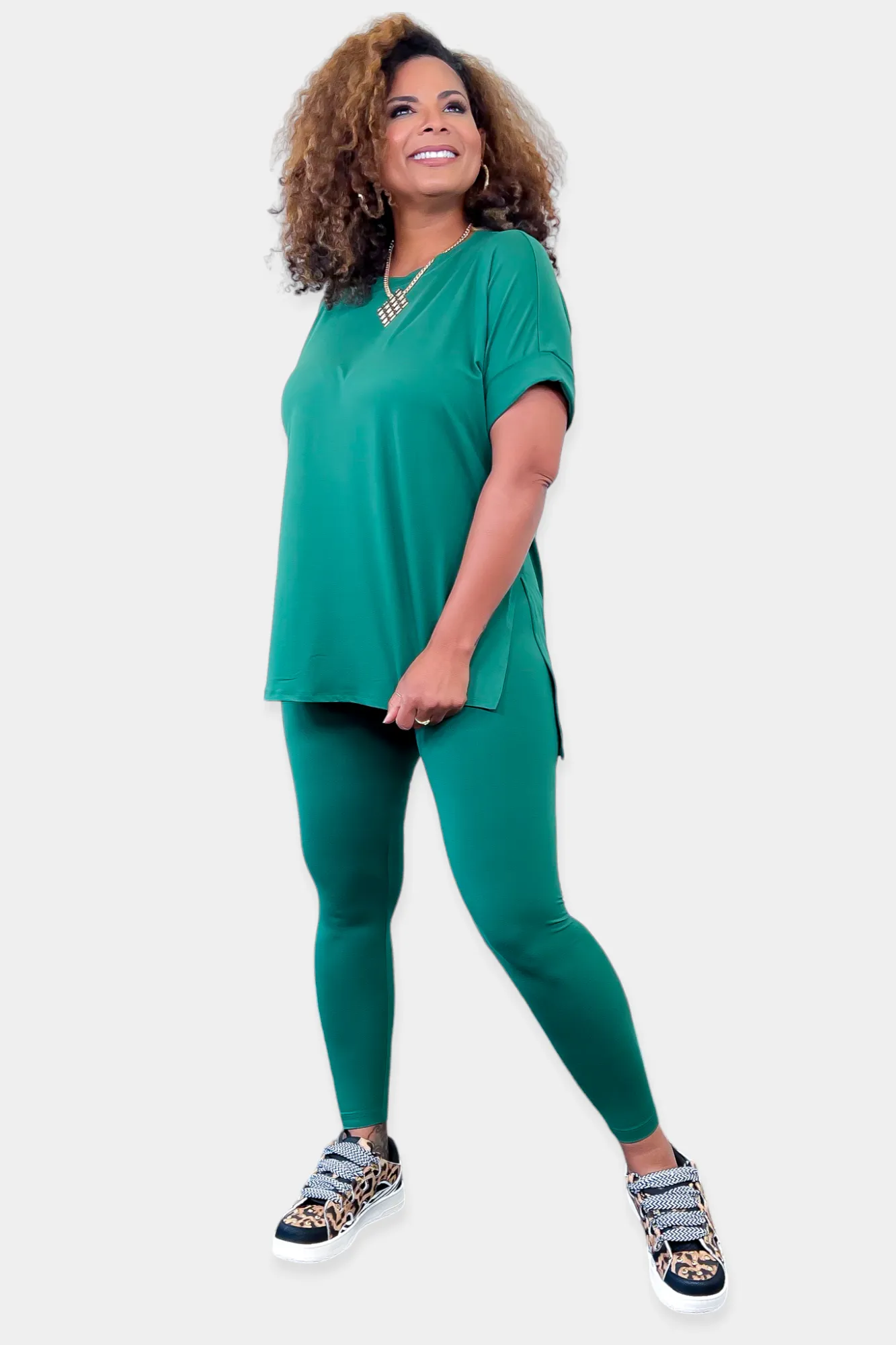 Green Buttery Loungewear Set