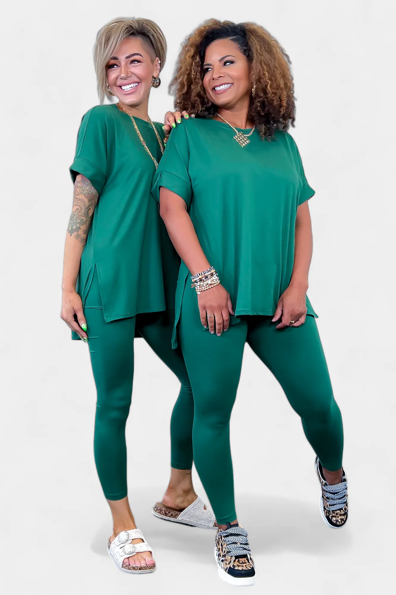 Green Buttery Loungewear Set