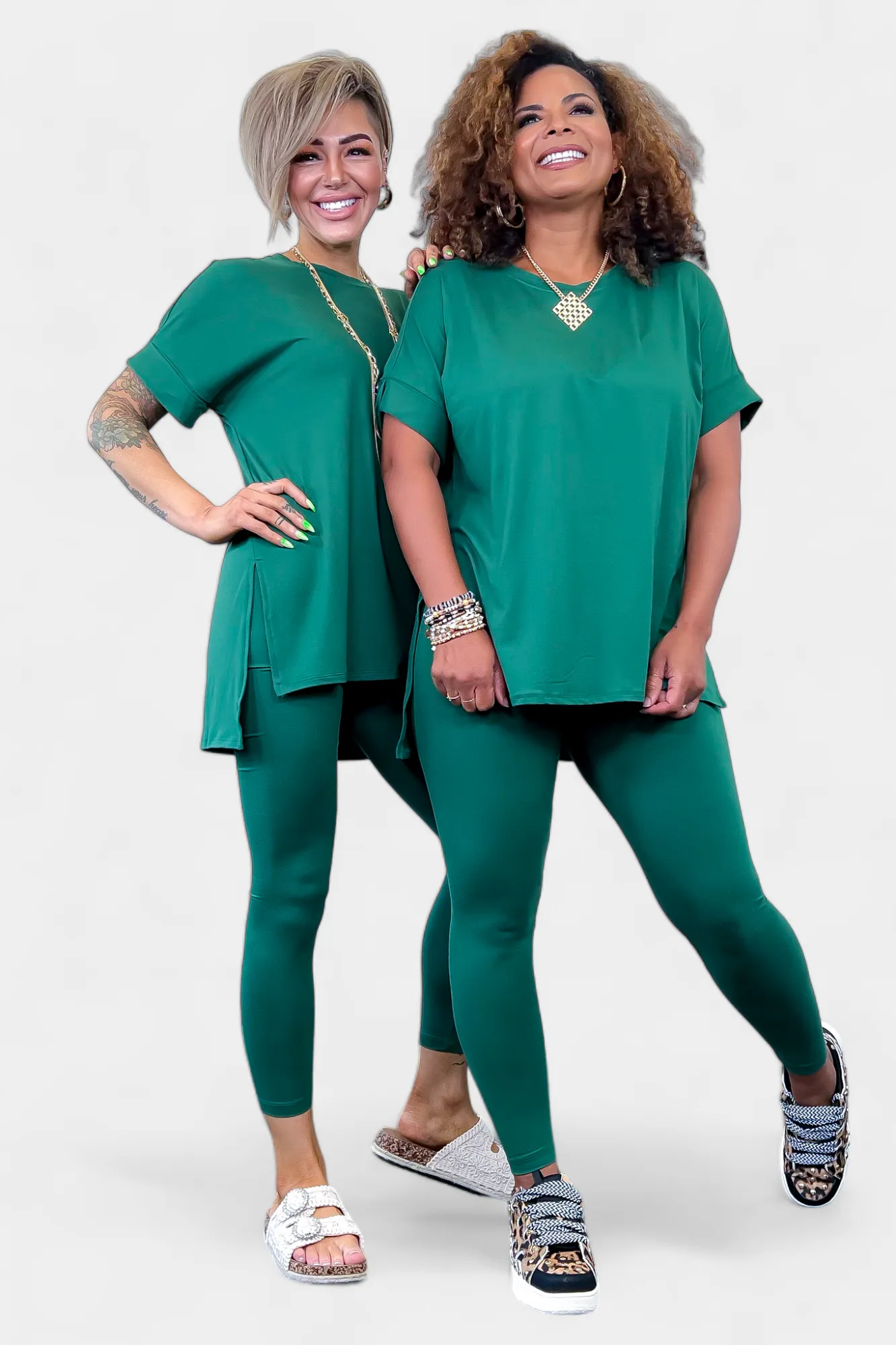 Green Buttery Loungewear Set