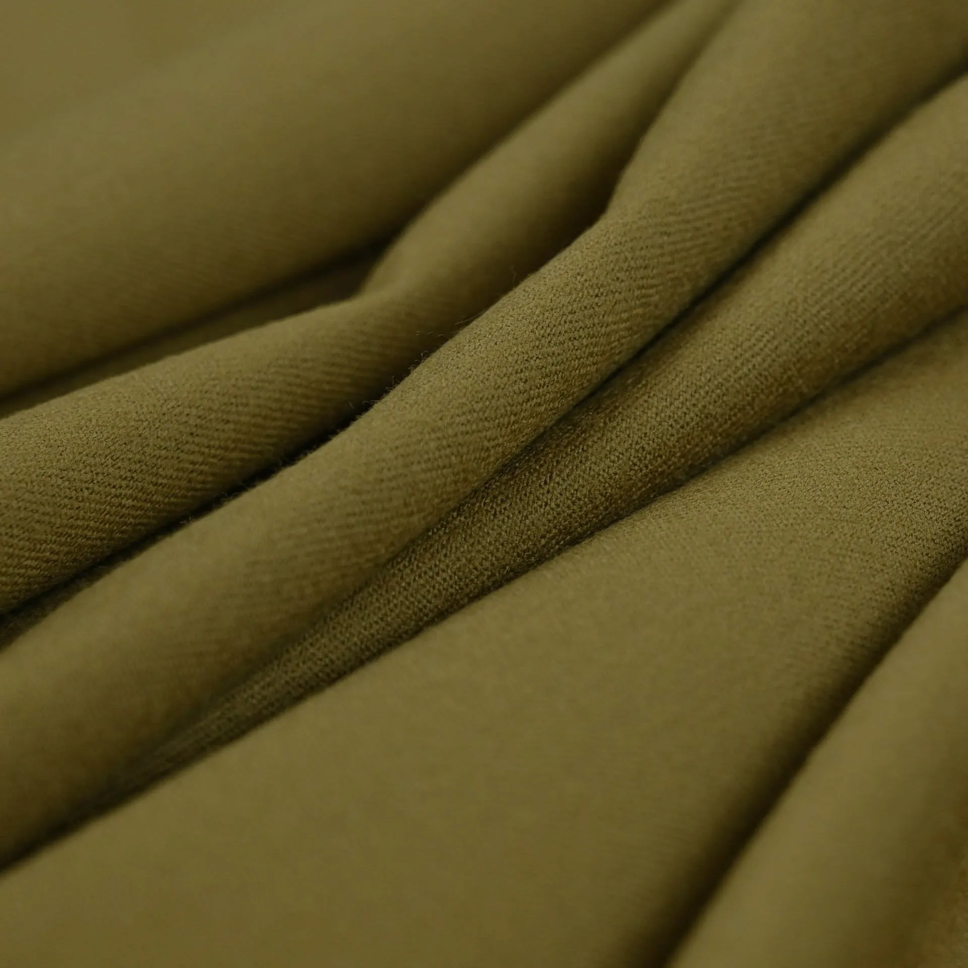Green Flannel Twill Fabric 97709
