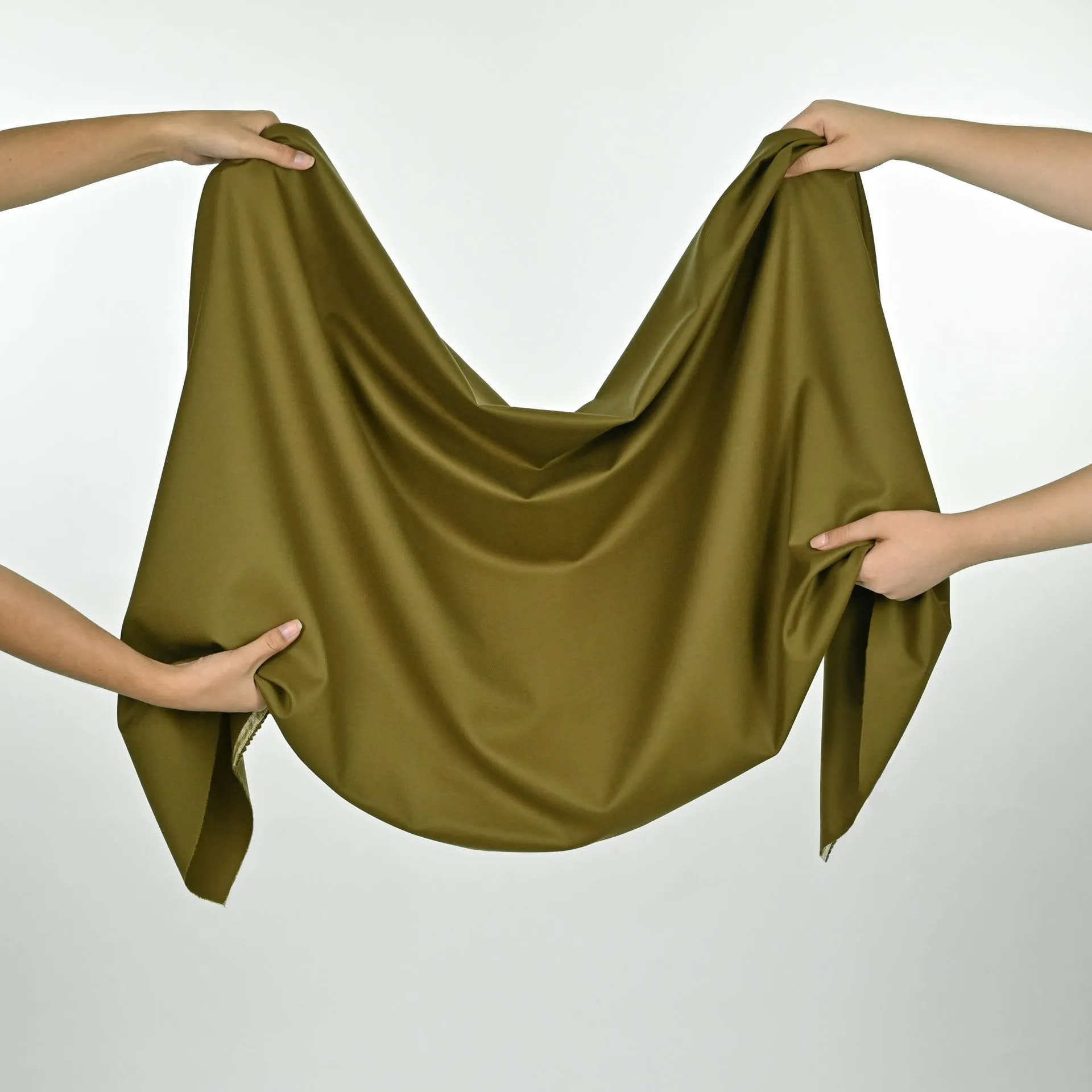 Green Flannel Twill Fabric 97709