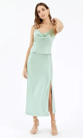 Hayek Slit Maxi Skirt