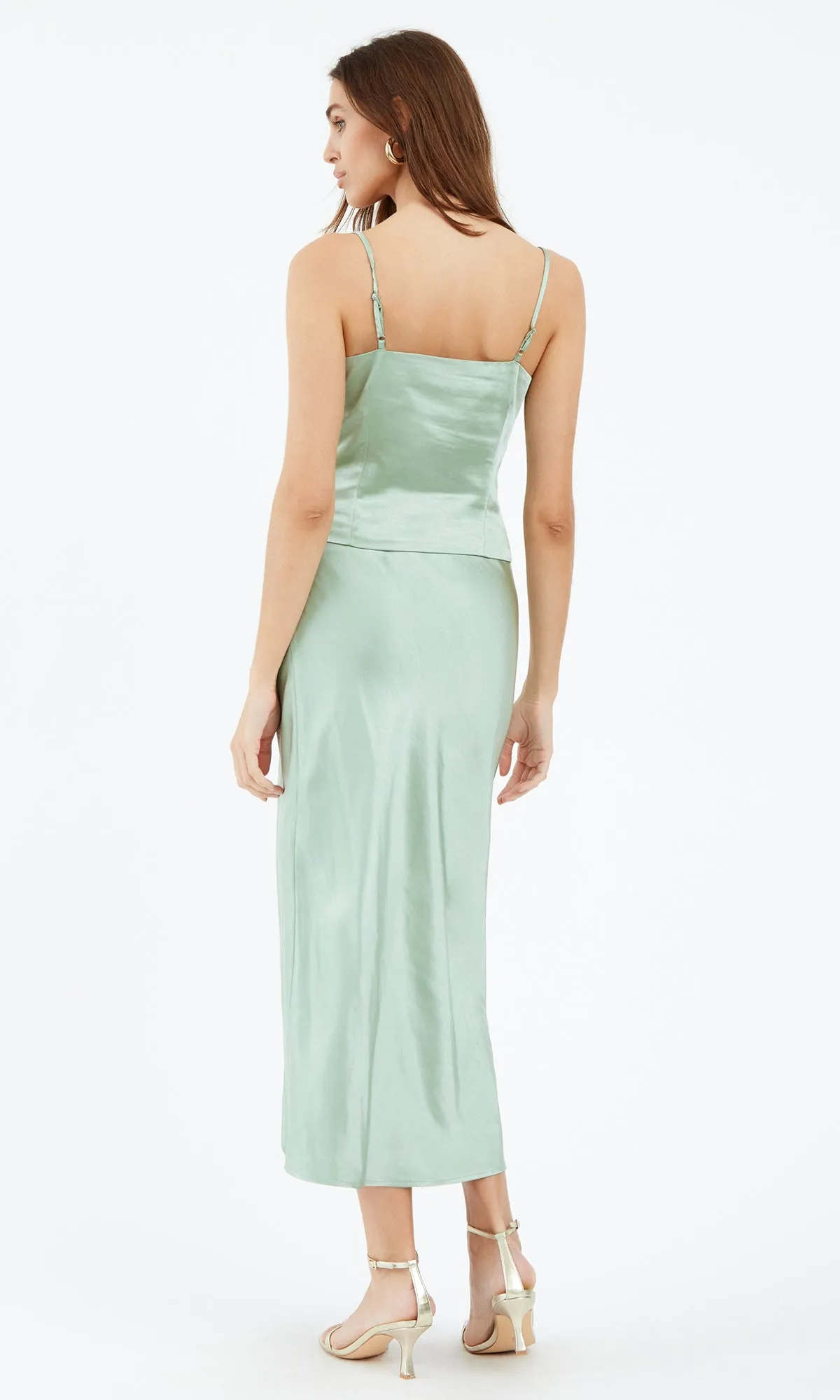 Hayek Slit Maxi Skirt