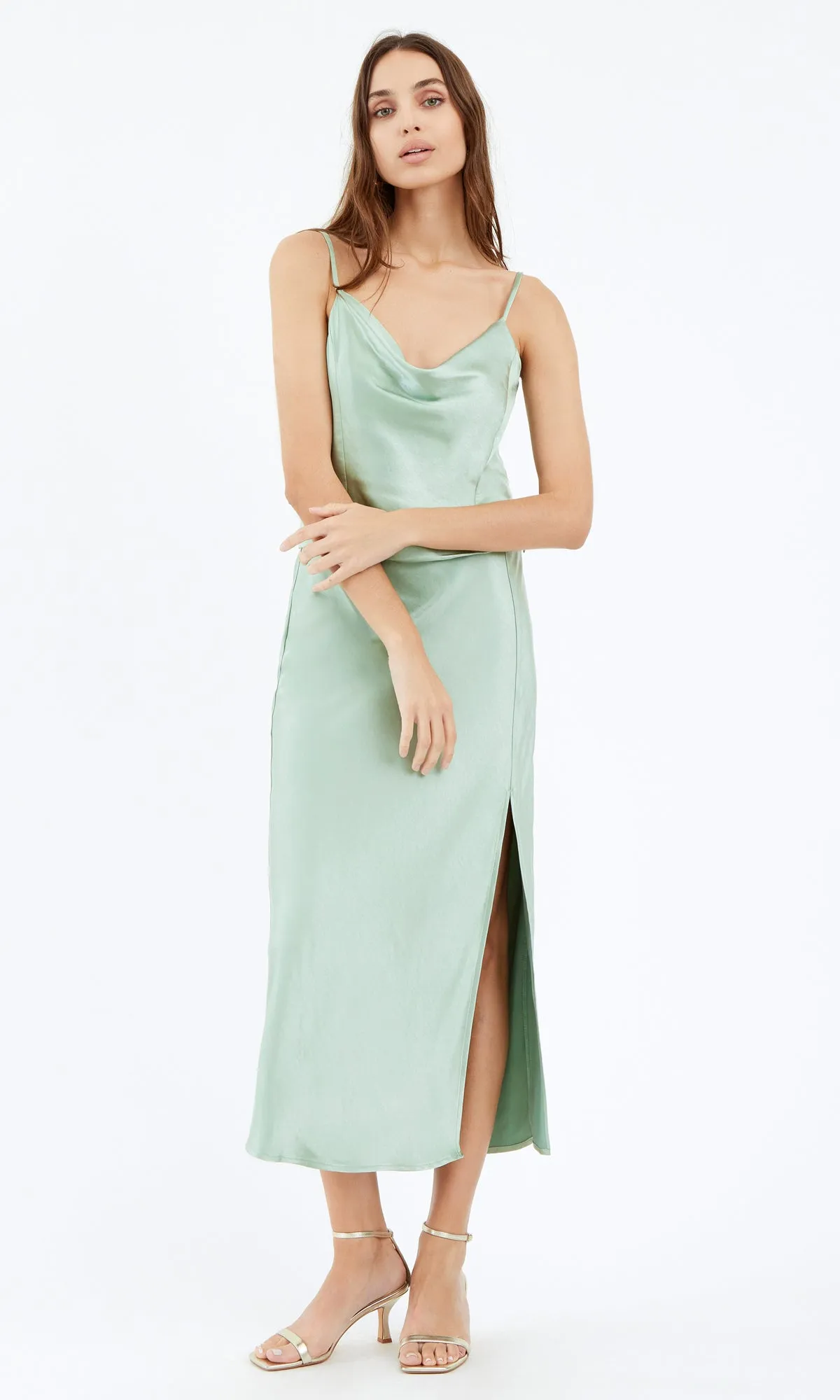 Hayek Slit Maxi Skirt