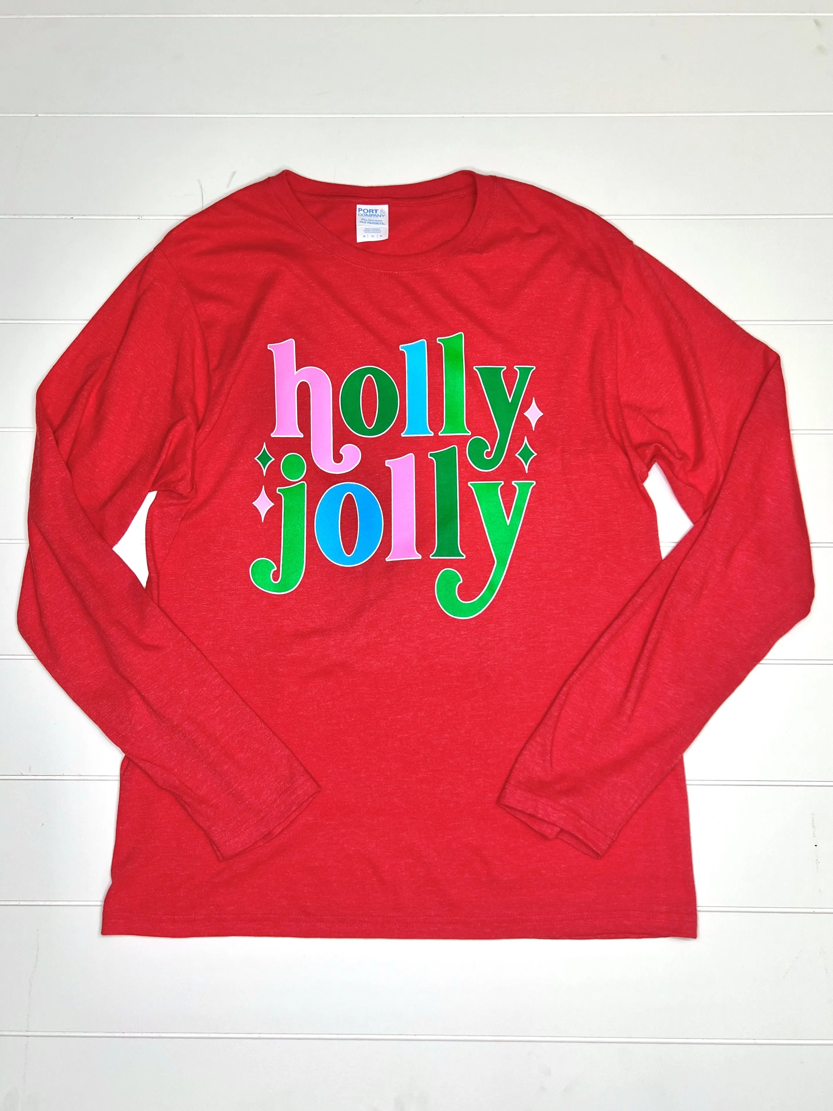 Holly Jolly Long Sleeve Tee