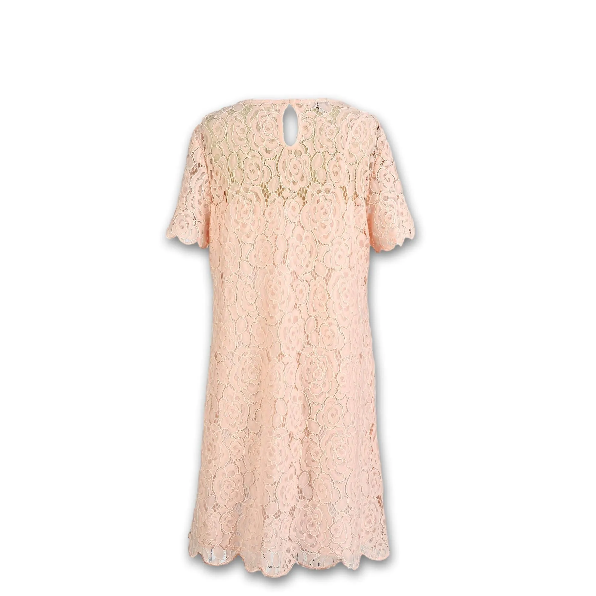J. Peterman Women's Relaxed Fit Lace Swing Dress