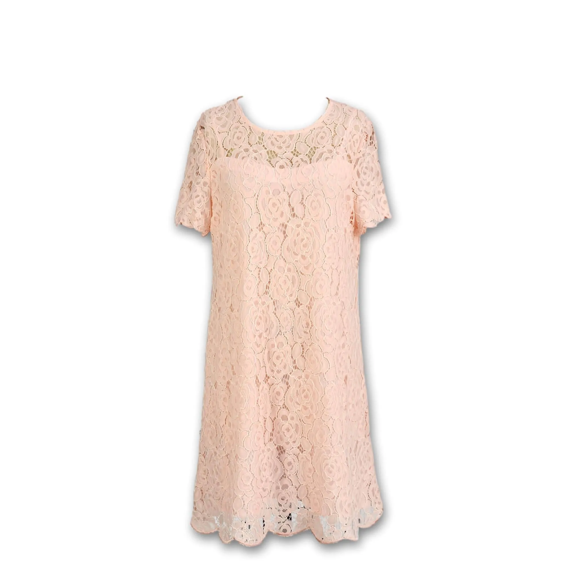 J. Peterman Women's Relaxed Fit Lace Swing Dress
