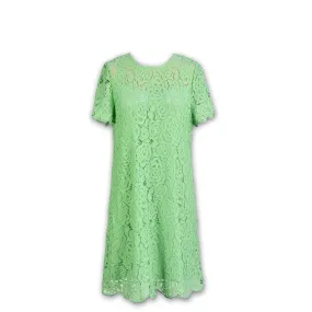 J. Peterman Women's Relaxed Fit Lace Swing Dress
