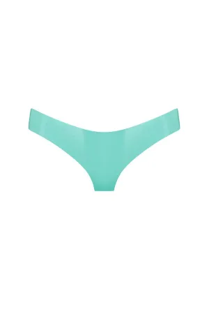 Jade Green Latex Cheeky Brief