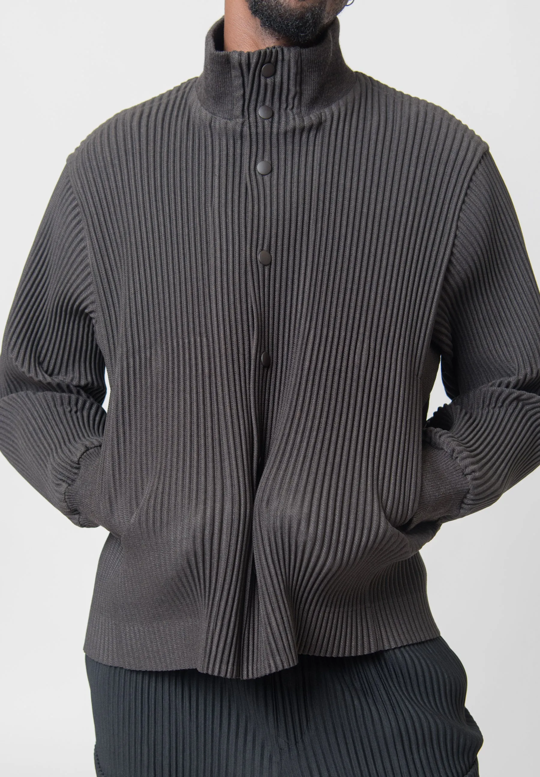 Kersey Pleated Jacket Brown FC308-44