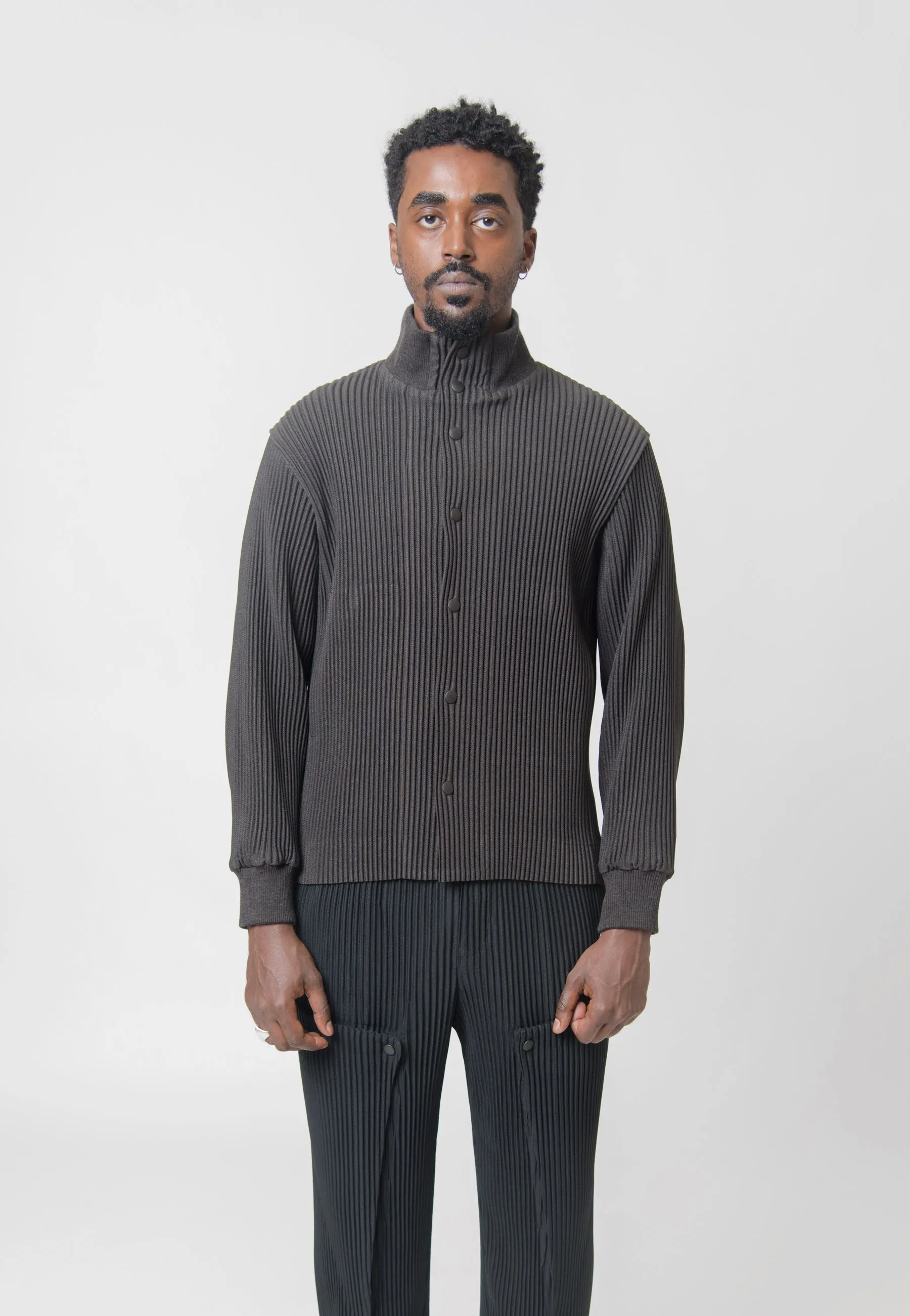 Kersey Pleated Jacket Brown FC308-44