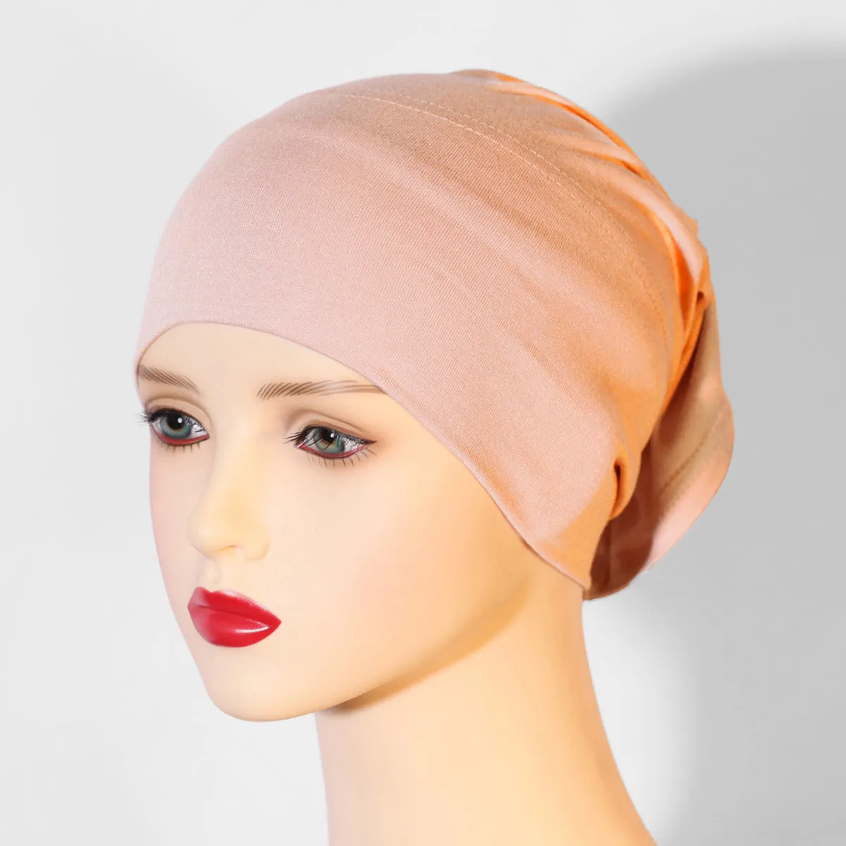 KGN-01 Base cap, no pilling, no fading, pure cotton headscarf for women, elastic and breathable plain hijab  instant hijab