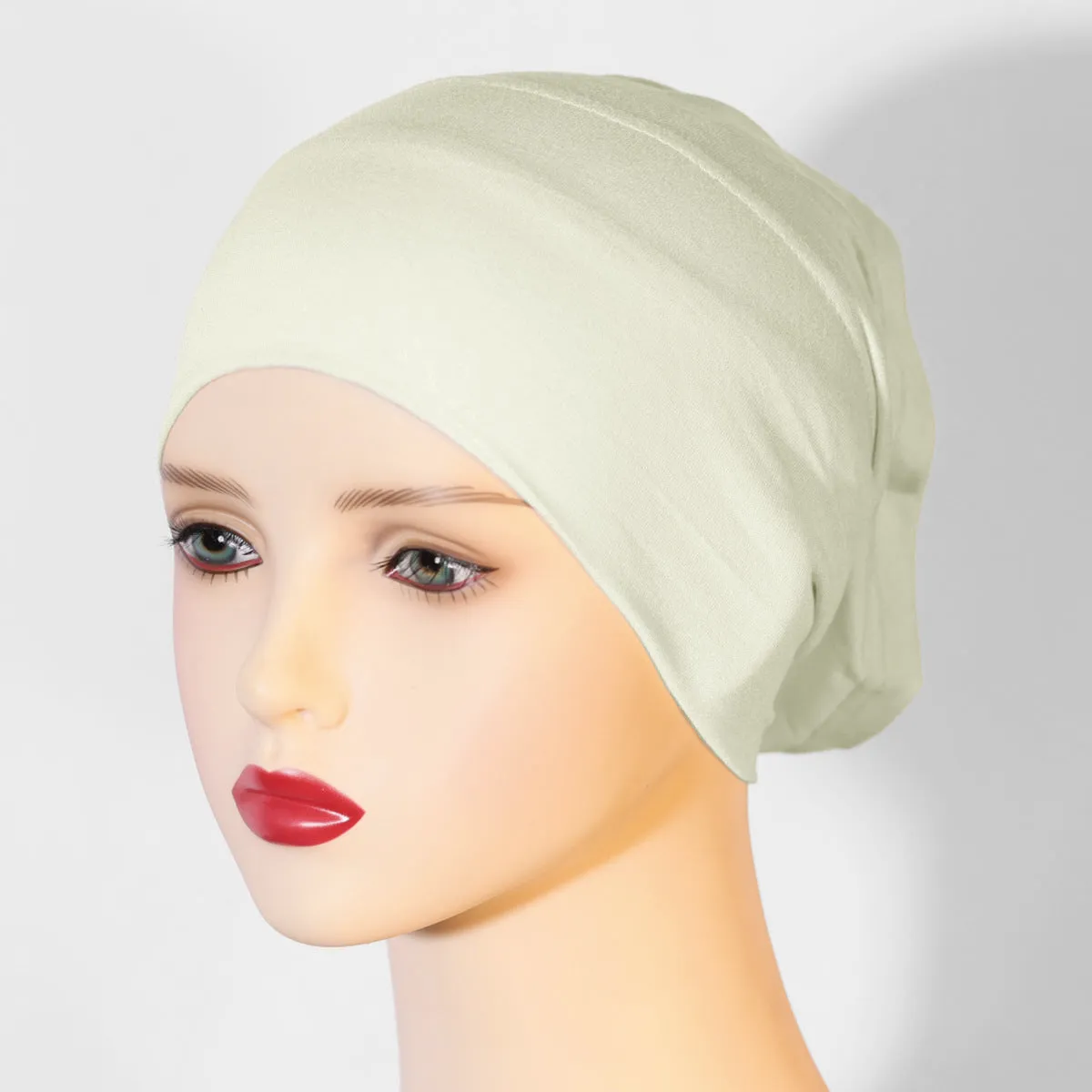 KGN-01 Base cap, no pilling, no fading, pure cotton headscarf for women, elastic and breathable plain hijab  instant hijab