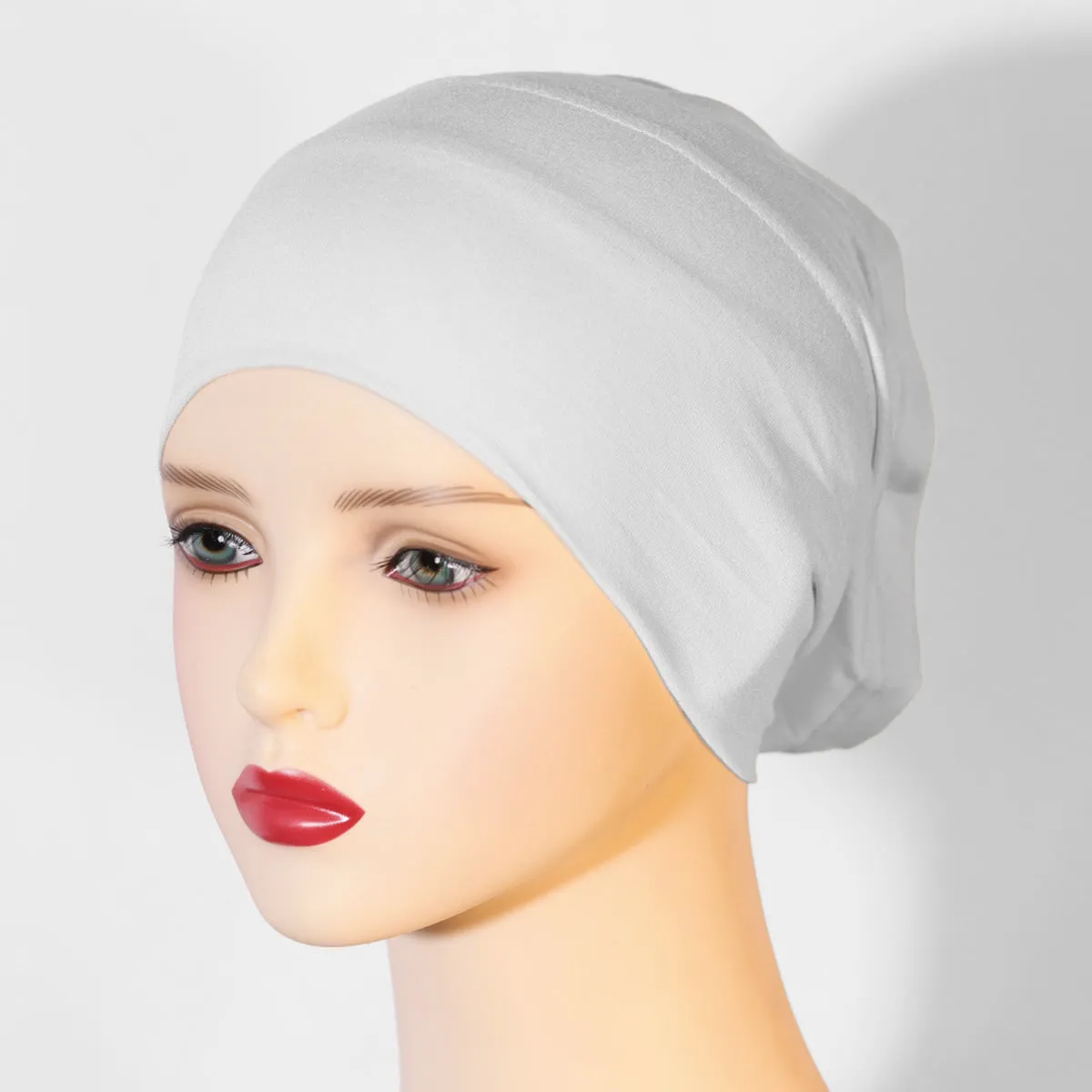 KGN-01 Base cap, no pilling, no fading, pure cotton headscarf for women, elastic and breathable plain hijab  instant hijab