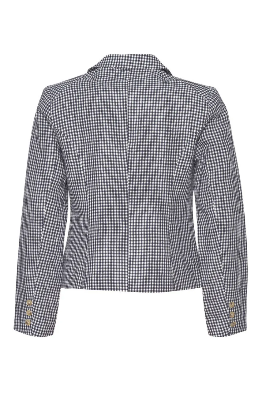 Kidston Jacket in Indigo Check