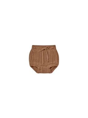 Knit Tie Bloomer | Cinnamon