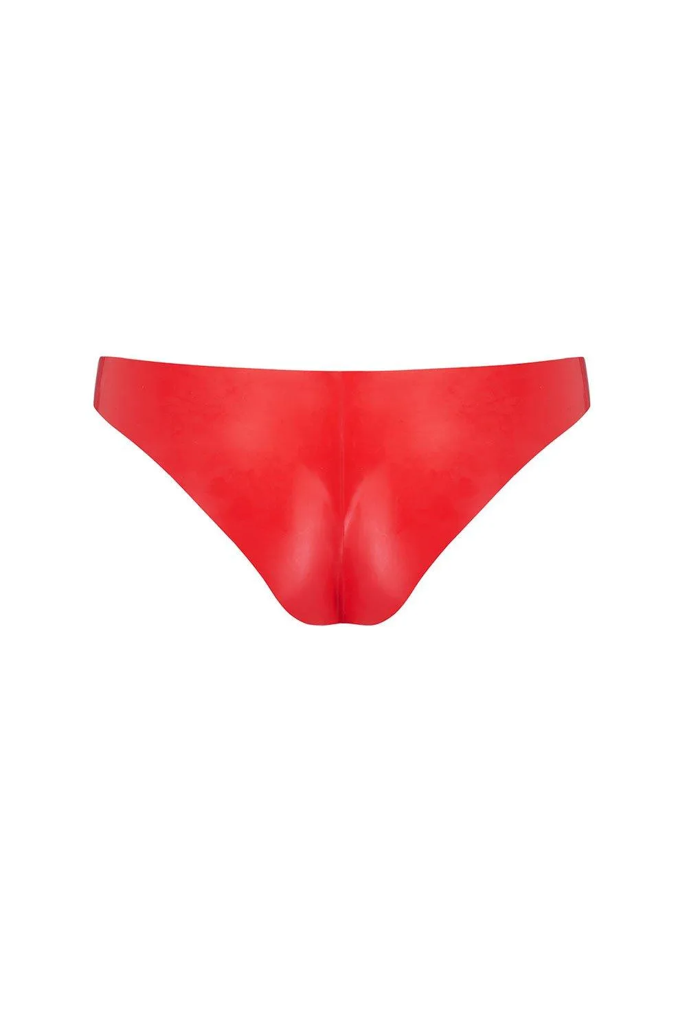 Latex Cheeky Brief