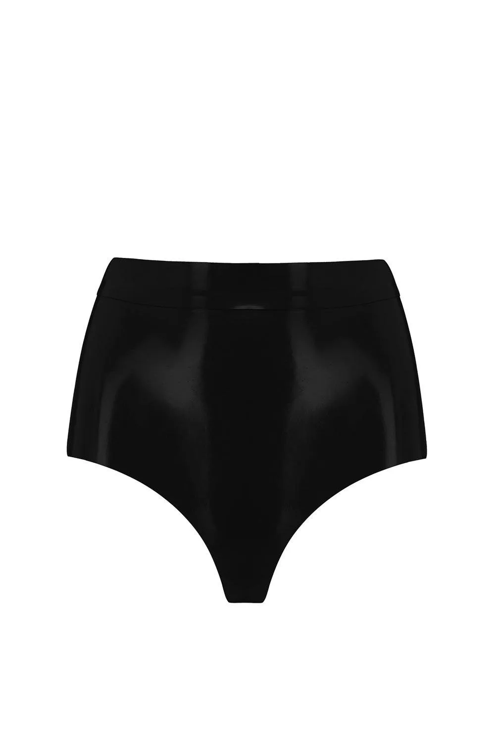 Latex Disco High Waist Pant