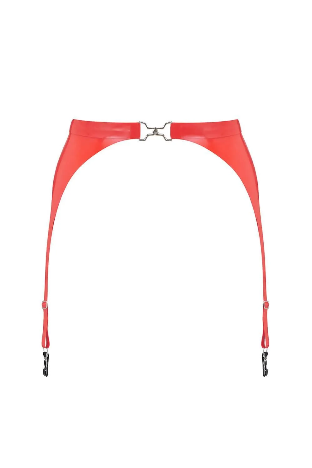 Latex Garter Belt