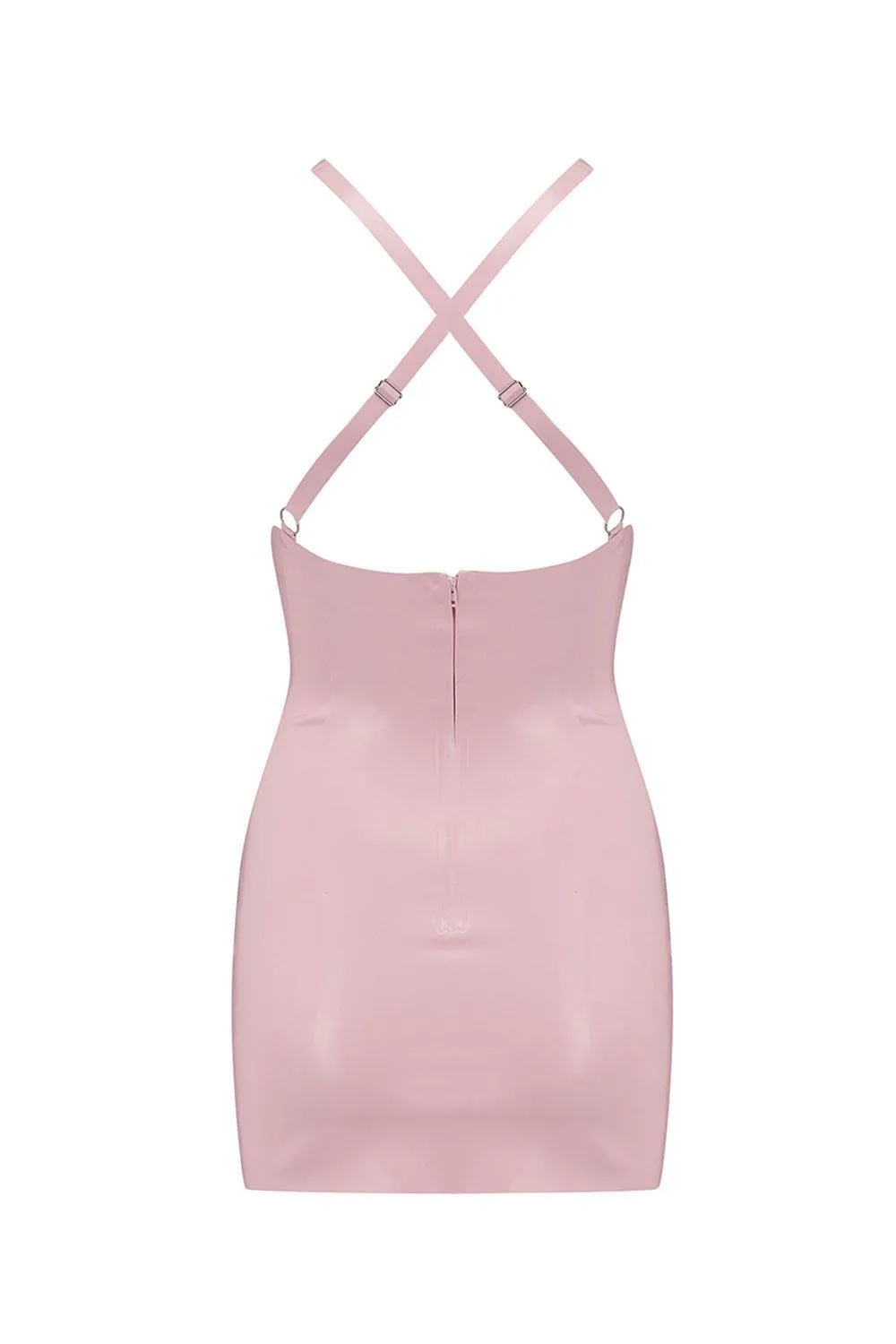 Latex Mini Dress