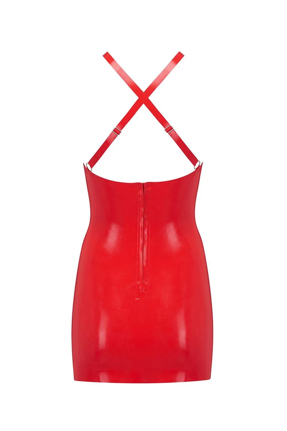 Latex Mini Dress