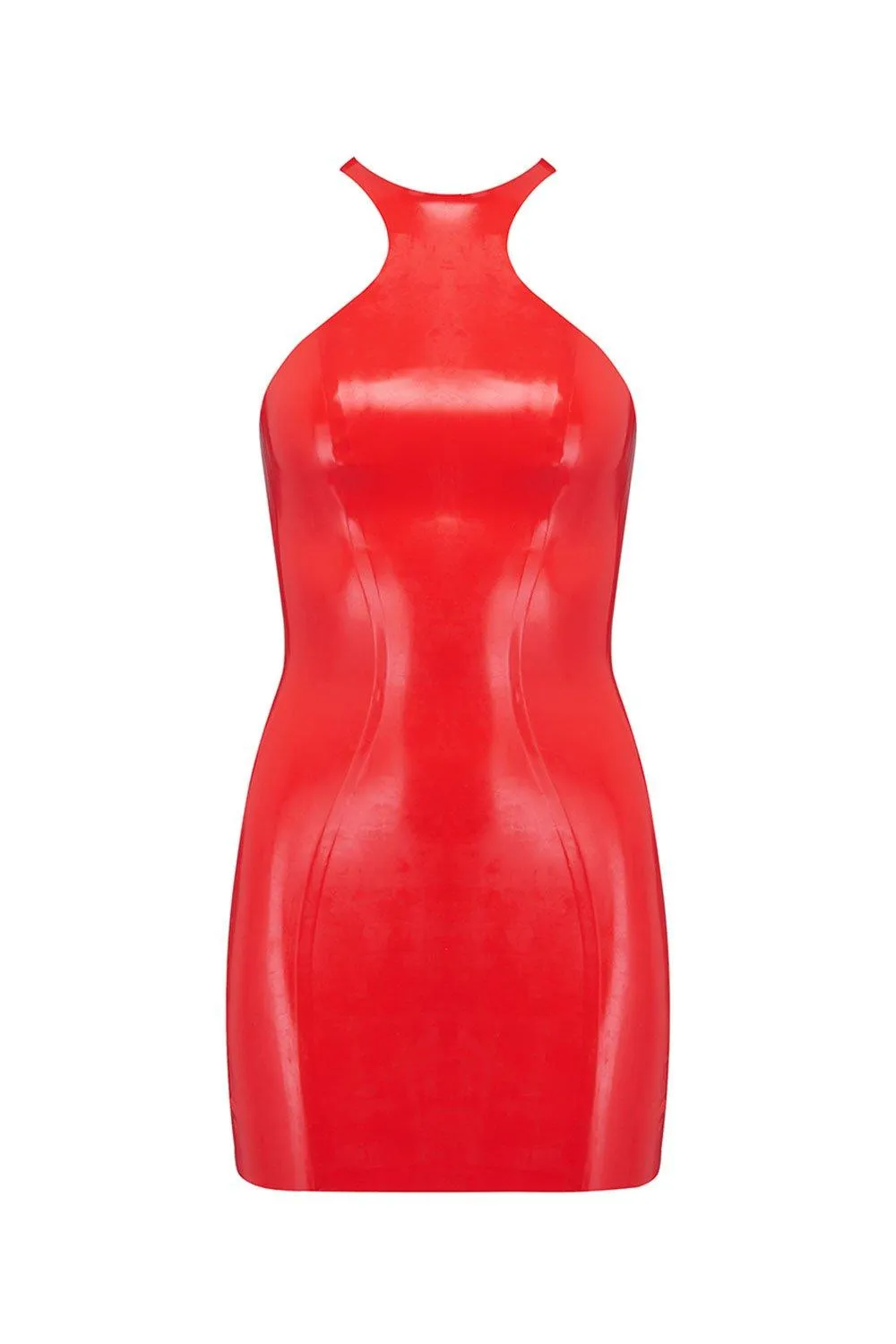 Latex Mini Dress