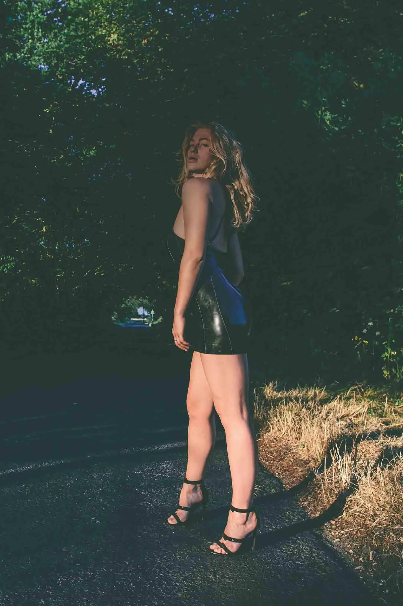 Latex Mini Dress