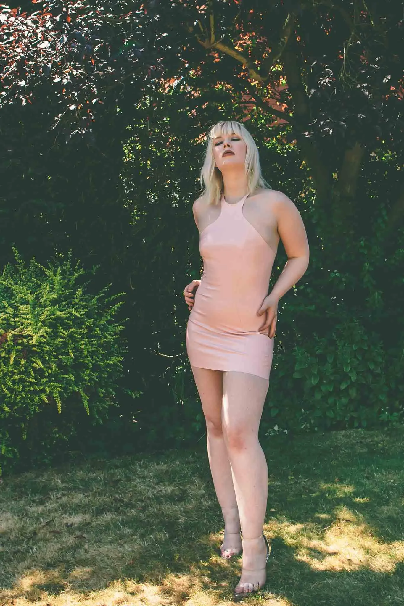 Latex Mini Dress