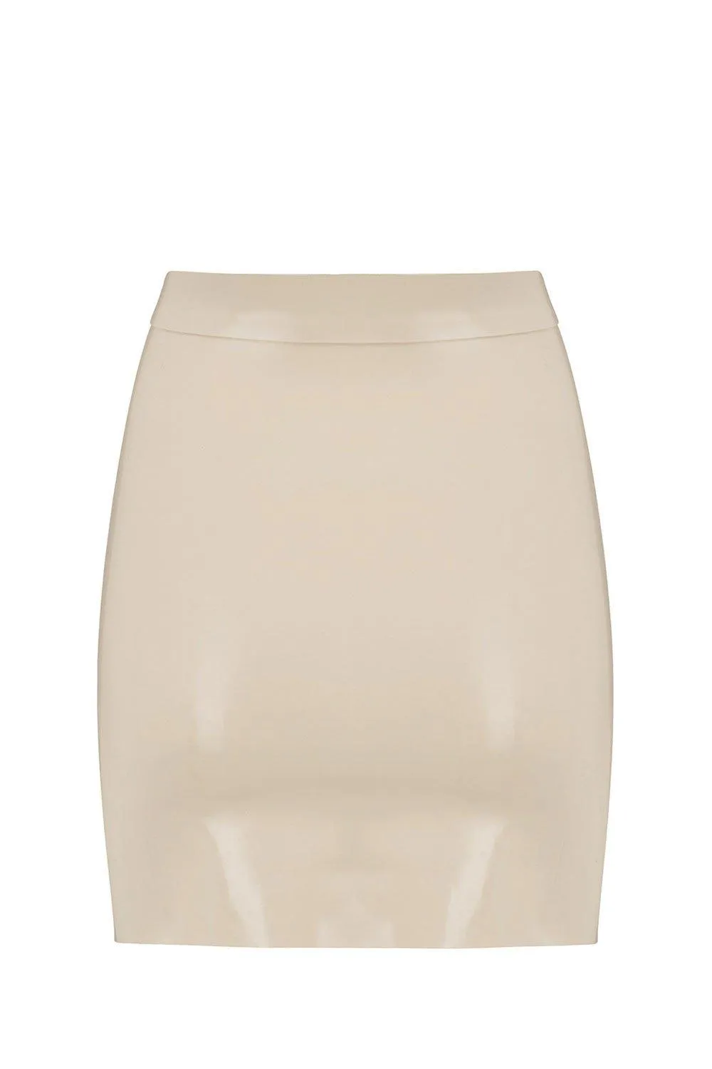 Latex Mini Skirt